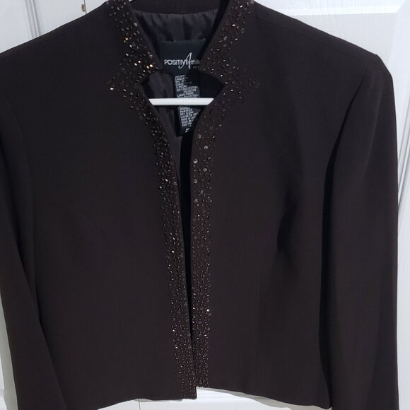 Positive Attitude Petite 4P Jacket and Short Sleeve Top 4P - Picture 1 of 7
